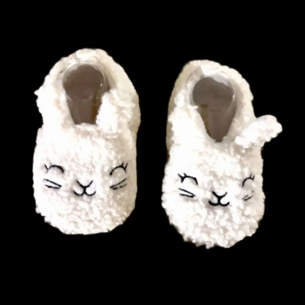 Old Navy Unisex Sherpa Critter Booties for Baby ~ Size ~ {6-12 Mo.}